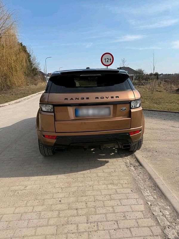 Gebraucht Land Rover Range Rover evoque Dynamic 241 PS (177 kW) 2014 Braun SUV