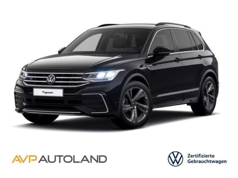 Deep black perleffekt Gebraucht 2024 VW Tiguan R-line SUV | 37.740 € (Guter Preis) - Bild 1/4