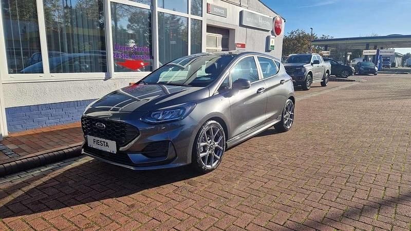 Gebraucht Ford Fiesta ST-Line 125 PS (91 kW) 2022 Magnetic grau metallic Kleinwagen