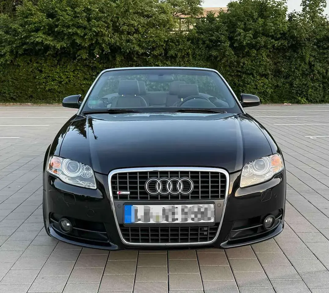 Gebraucht Audi A4 Cabriolet S-Line 232 PS (170 kW) 2007 Schwarz Cabrio