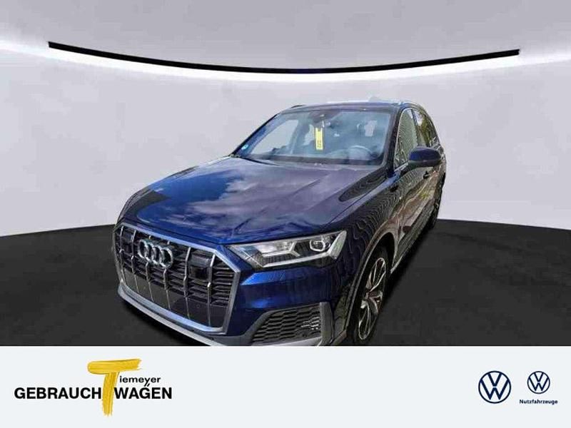 Navarrablau metallic Gebraucht 2021 Audi Q7 S-Line SUV | 48.430 € (Fairer Preis) - Bild 1/4