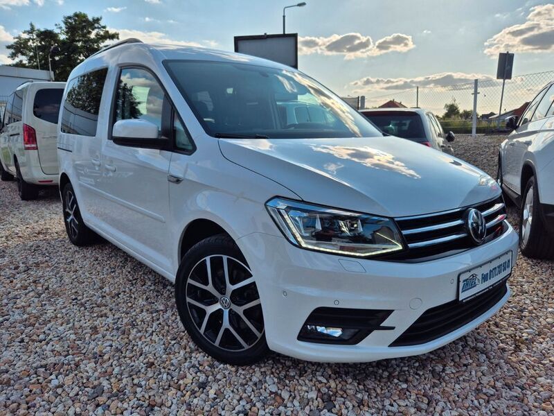 Weiß Gebraucht 2018 VW Caddy Comfortline Van / Kleinbus | 19.900 € (Guter Preis) - Bild 1/4