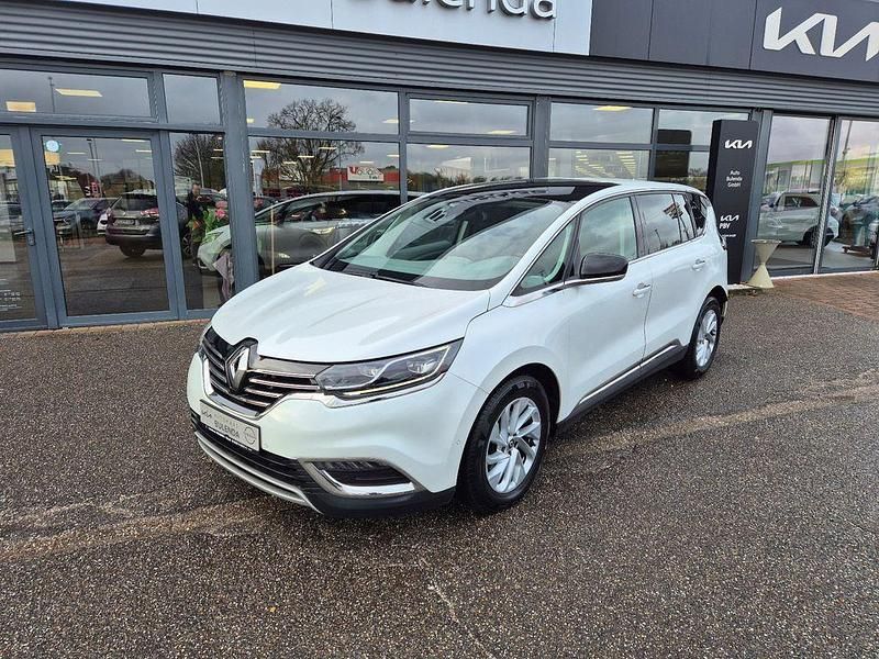 Gebraucht Renault Espace Intens 160 PS (117 kW) 2016 Weiß Van / Kleinbus