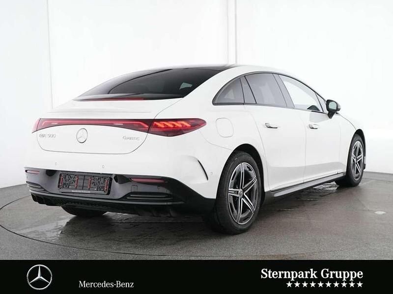 Gebraucht Mercedes EQE500 AMG 300 kW (408 PS) 2024 Unilack polarweiß Limousine