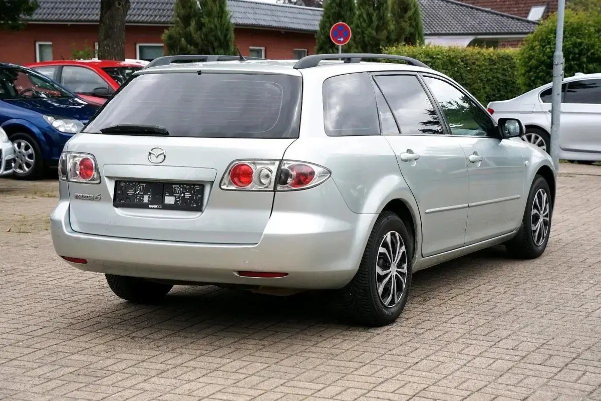 Gebraucht Mazda 6 141 PS (103 kW) 2003 Silber Kombi