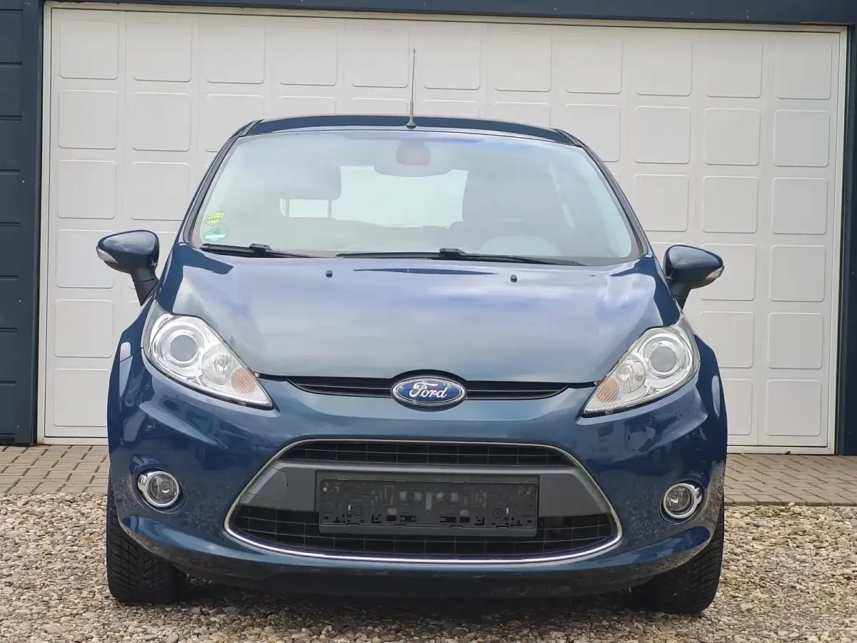 Usata Ford Fiesta Titanium 97 CV (71 kW) 2009 Verde Utilitaria