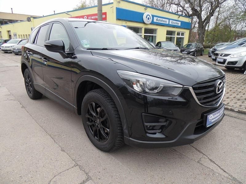 Onyxschwarz metallic Gebraucht 2015 Mazda CX-5 Exclusive-Line SUV | 16.200 € (Fairer Preis) - Bild 1/4