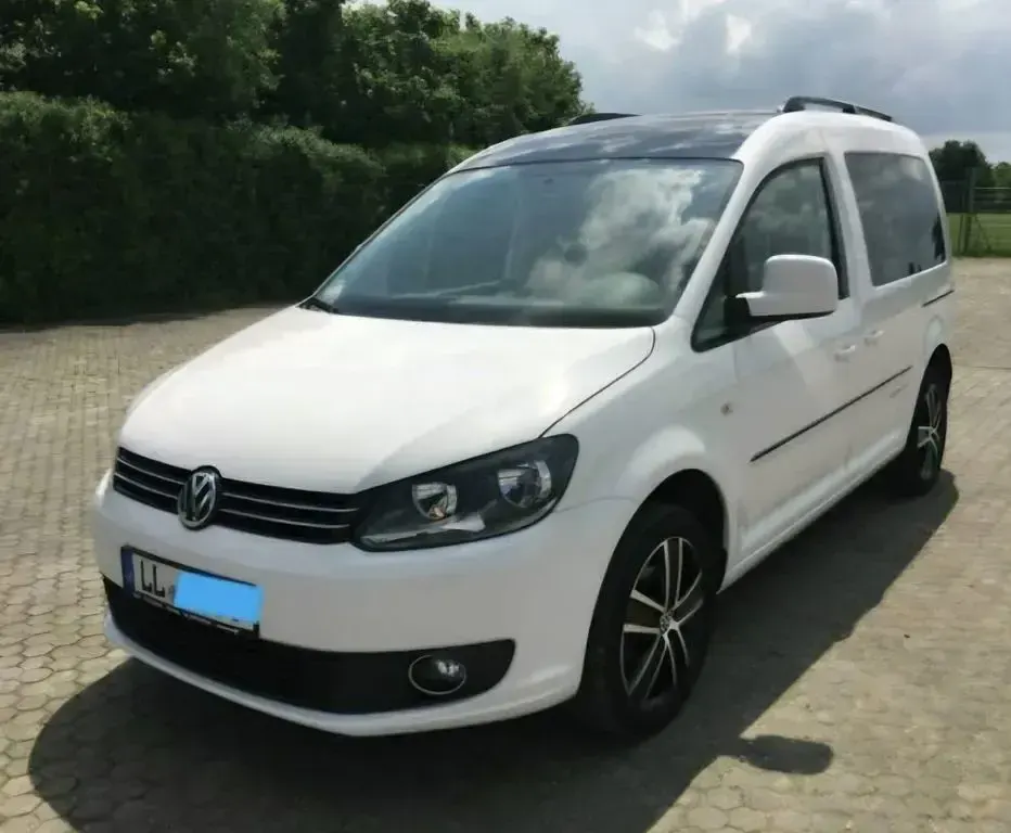 Gebraucht VW Caddy Edition 102 PS (75 kW) 2014 Weiß Van / Kleinbus