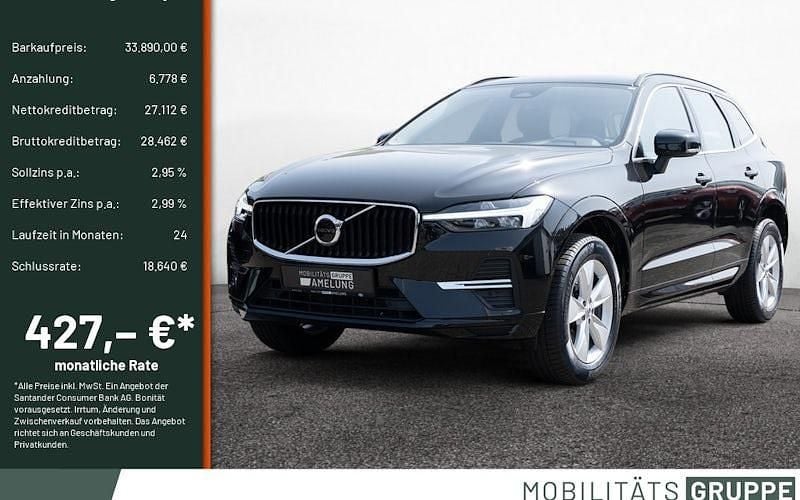 Schwarz Gebraucht 2023 Volvo XC60 Core SUV | 33.890 € (Superpreis) - Bild 1/4