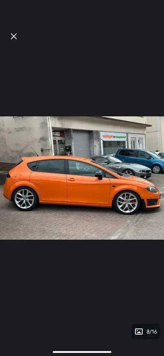 Gebraucht Seat Leon CUPRA 265 PS (194 kW) 2010 Orange Kleinwagen