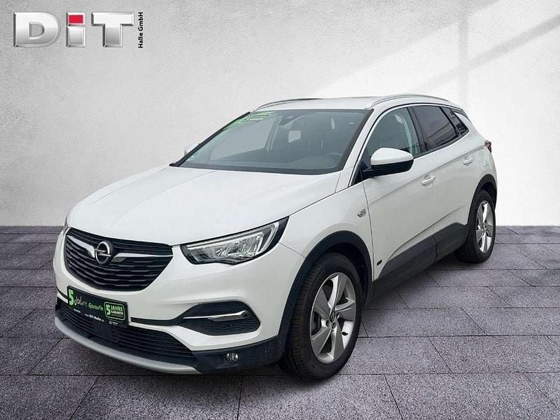 Perlmutt weiss Gebraucht 2021 Opel Grandland X Elegance SUV | 19.990 € (Superpreis) - Bild 1/4