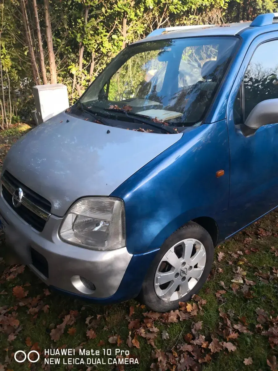 Gebraucht Opel Agila 75 PS (55 kW) 2004 Blau Van / Kleinbus