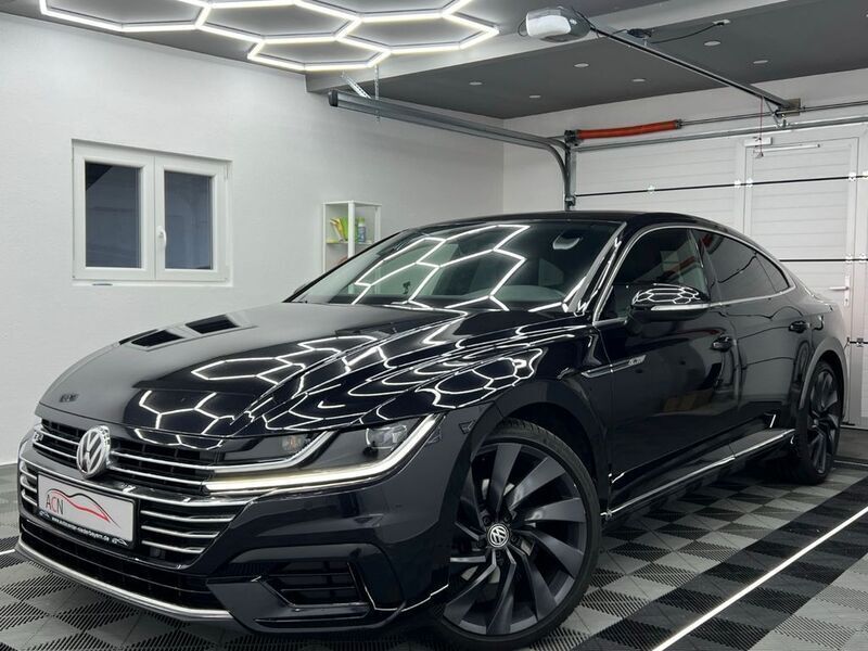 Schwarz Gebraucht 2018 VW Arteon R-line Limousine | 24.950 € (Etwas zu teuer) - Bild 1/4