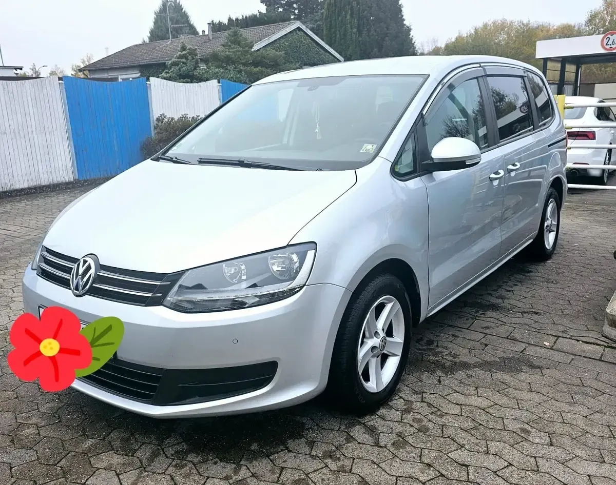 Gebraucht VW Sharan 150 PS (110 kW) 2011 Silber Van / Kleinbus