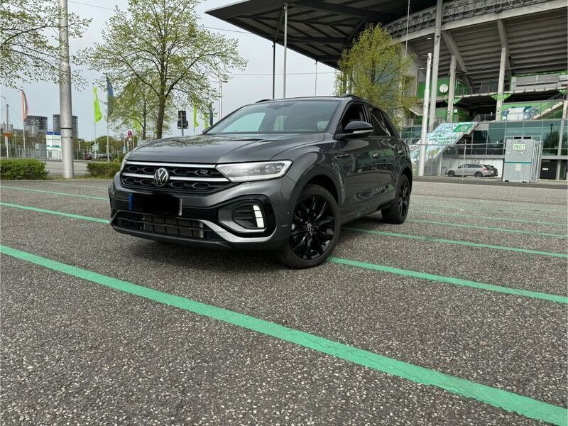 Grau Gebraucht 2023 VW T-Roc R-line SUV | 27.999 € (Fairer Preis) - Bild 1/4
