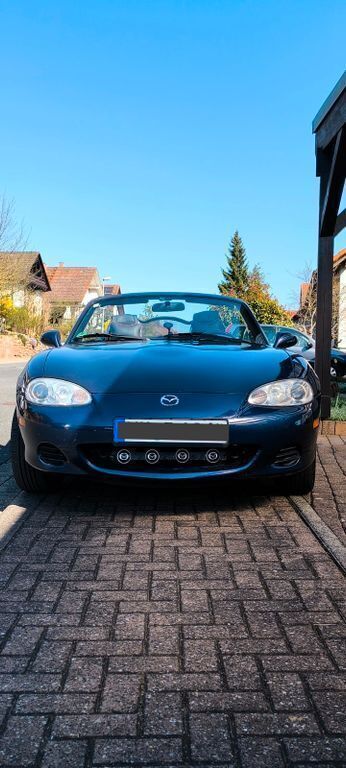 Blau Gebraucht 2002 Mazda MX5 Cabrio | 4.500 € (Guter Preis) - Bild 1/4