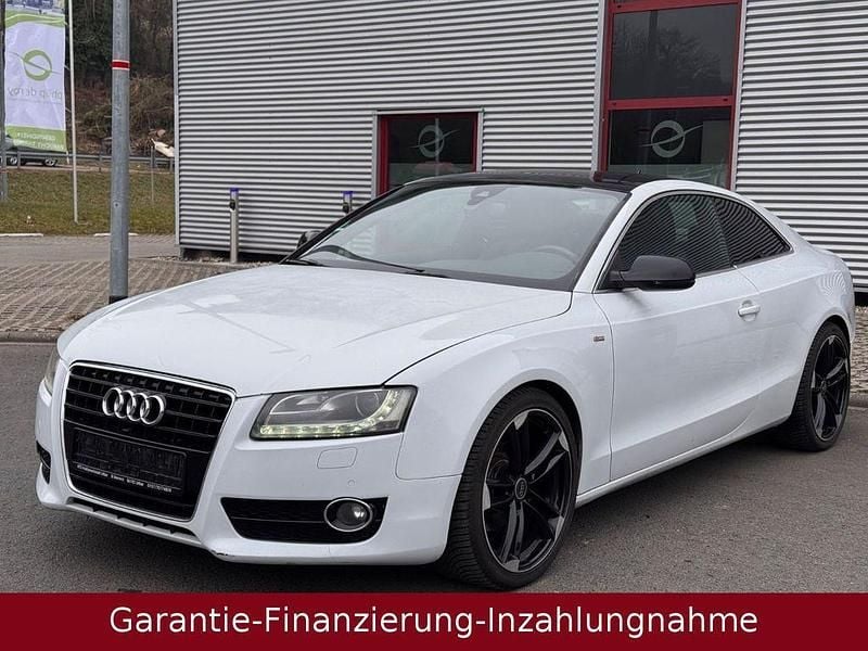 Weiß Gebraucht 2009 Audi A5 S-Line Coupé | 3.996 € (Guter Preis) - Bild 1/4