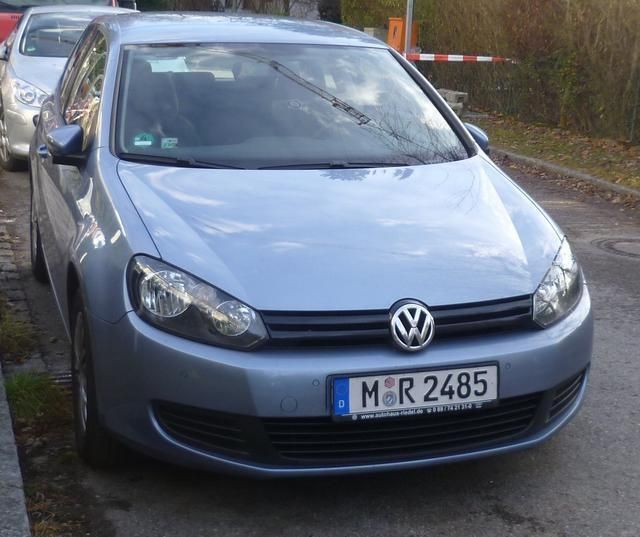 Gebraucht VW Golf VI Trendline 76 PS (55 kW) 2008 Blau metallic Kleinwagen