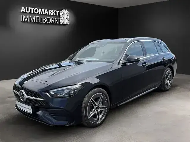 Gebraucht Mercedes C300e AMG 313 PS (230 kW) 2022 Schwarz/baltic black Kombi