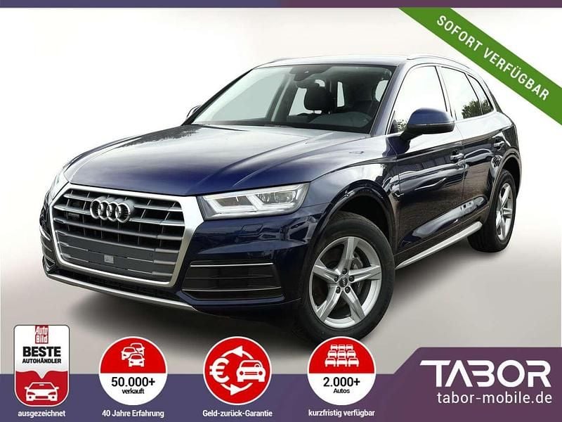 Mondscheinblau metallic Gebraucht 2020 Audi Q5 Sport SUV | 35.488 € (Guter Preis) - Bild 1/4