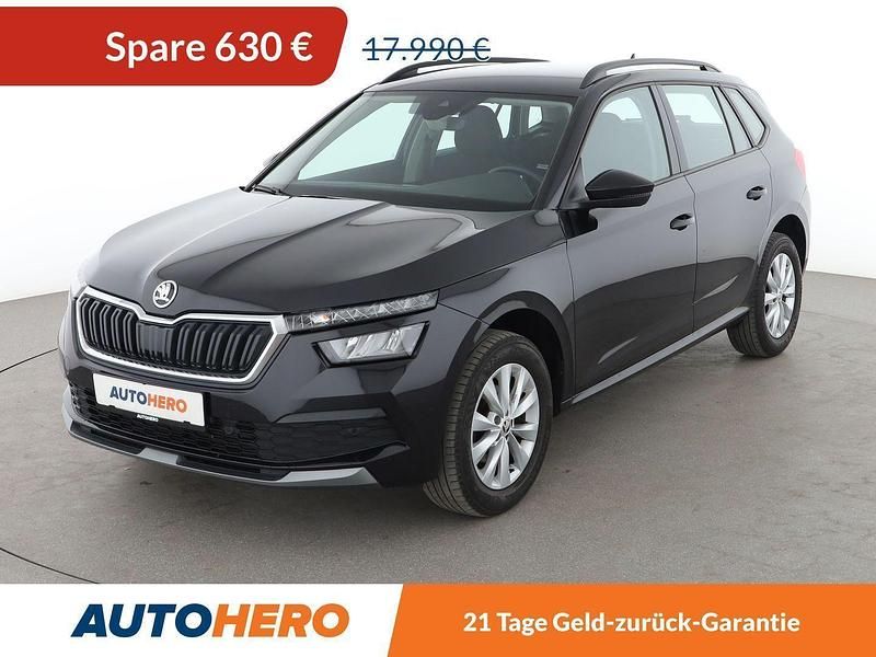 Schwarz Gebraucht 2022 Skoda Kamiq Ambition SUV | 17.360 € (Fairer Preis) - Bild 1/3