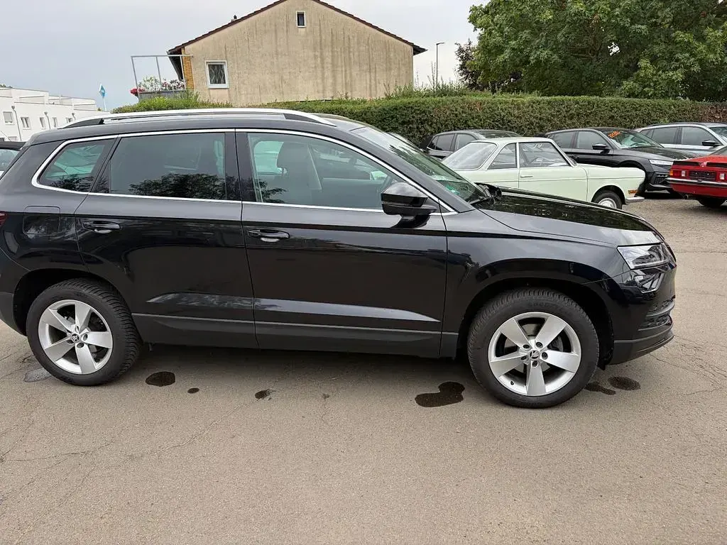 Gebraucht Skoda Karoq Style 116 PS (85 kW) 2021 Schwarz SUV