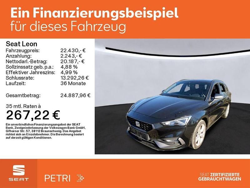 Gebraucht Seat Leon FR 204 PS (150 kW) 2023 Schwarz Kombi