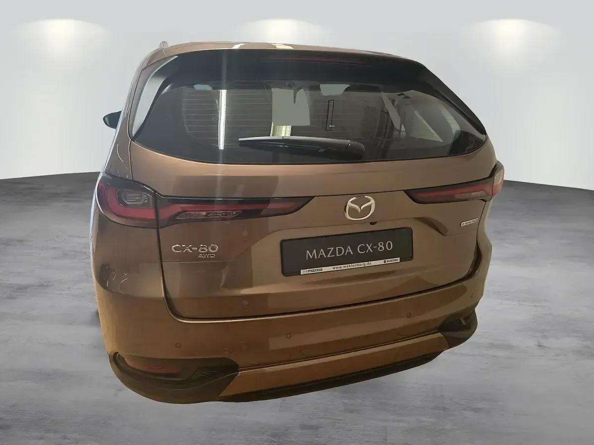 Gebraucht Mazda CX-80 Exclusive-Line 254 PS (186 kW) 2024 Braun SUV