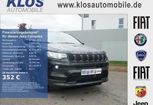 Neu Jeep Compass North 240 PS (176 kW) 2025 Schwarz SUV