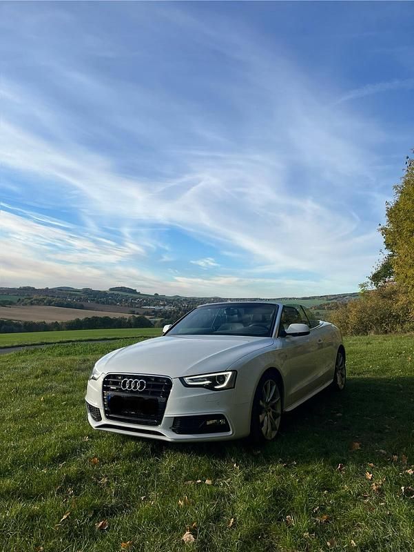 Gebraucht Audi A5 Cabriolet S-Line 177 PS (130 kW) 2014 Weiß Cabrio
