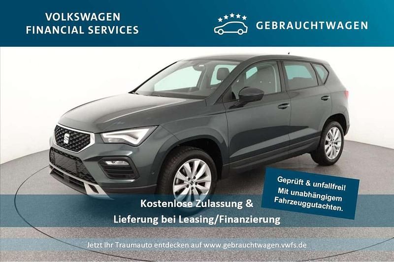 Dark camouflage metallic Gebraucht 2021 Seat Ateca Style SUV | 19.380 € (Guter Preis) - Bild 1/4