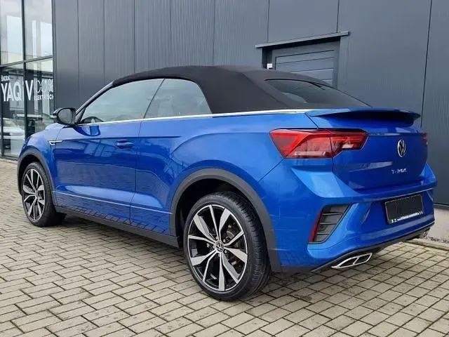 Neu VW T-Roc Cabriolet R-line 150 PS (110 kW) 2025 Ravennablau Cabrio