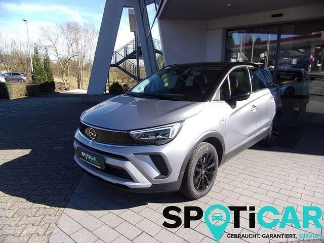 Silber quarz silber metallic metallic Gebraucht 2022 Opel Crossland Elegance SUV | 16.750 € (Fairer Preis) - Bild 1/3