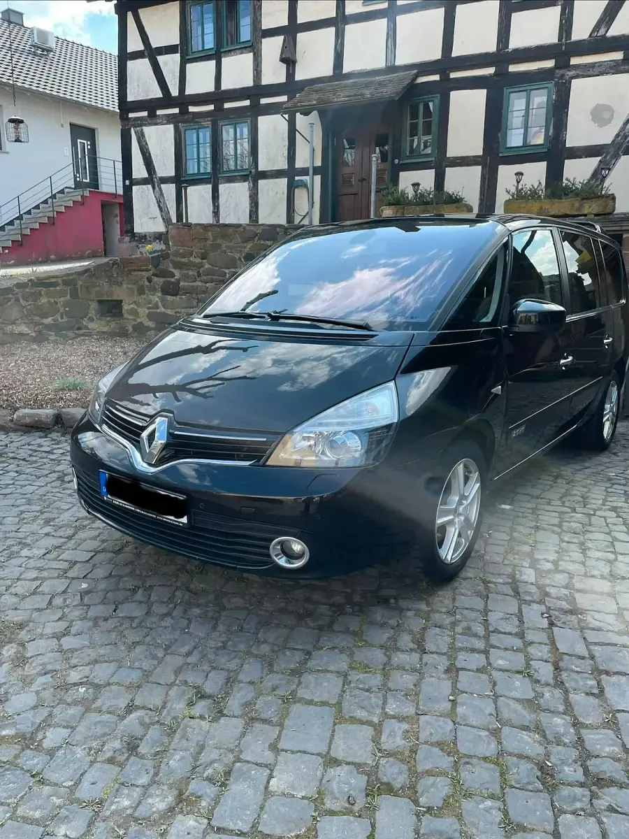 Gebraucht Renault Grand Espace 172 PS (126 kW) 2014 Schwarz Van / Kleinbus