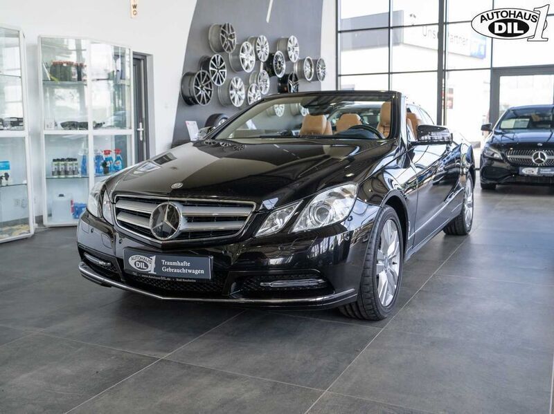 Gebraucht Mercedes E350 306 PS (225 kW) 2012 Schwarz (obsidianschwarz  metalliclack) Cabrio