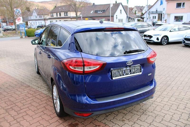 Gebraucht Ford C-MAX Titanium 125 PS (91 kW) 2017 Blau Van / Kleinbus