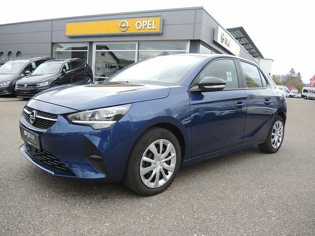 Nautic blau metallic (metallic) Gebraucht 2021 Opel Corsa-e Edition Kleinwagen | 16.500 € (Etwas zu teuer) - Bild 1/2