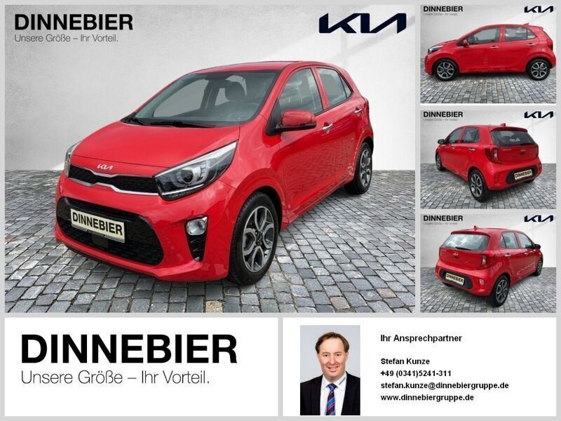 Shiny red metallic Gebraucht 2022 Kia Picanto Spirit Kleinwagen | 16.195 € (Fairer Preis) - Bild 1/1