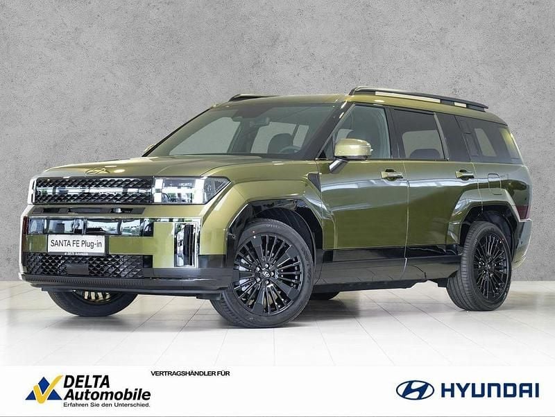 Ocado green Neu 2025 Hyundai Santa Fe Blackline SUV | 55.480 € (Fairer Preis) - Bild 1/4