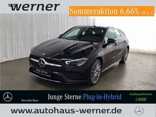 Schwarz Gebraucht 2023 Mercedes CLA250e Shooting Brake Kombi | 34.650 € (Fairer Preis) - Bild 1/4