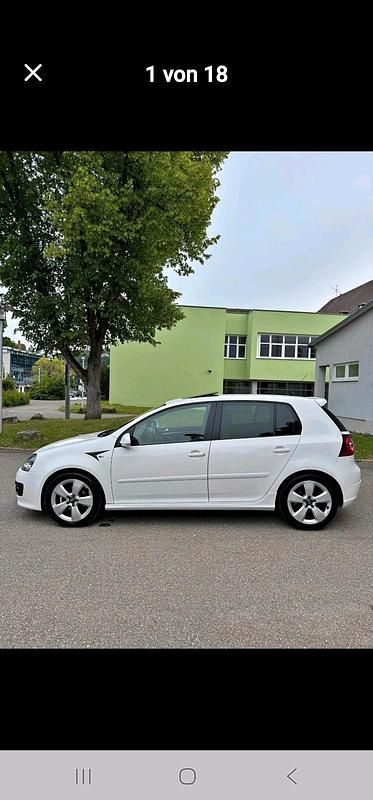 Usata VW Golf V 140 CV (102 kW) 2007 Bianco Berlina