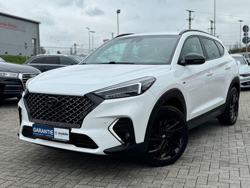 Polar white Gebraucht 2019 Hyundai Tucson N Line SUV | 23.950 € (Fairer Preis) - Bild 1/4
