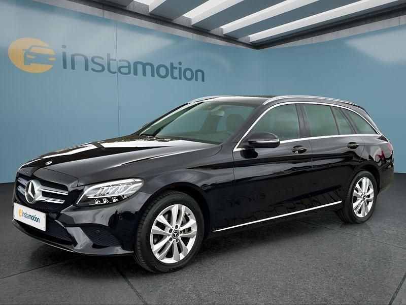 Schwarz Gebraucht 2019 Mercedes C200 Kombi | 22.299 € (Fairer Preis) - Bild 1/4