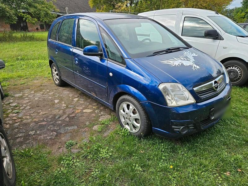 Blau Gebraucht 2007 Opel Meriva Van / Kleinbus | 500 € (Guter Preis) - Bild 1/4