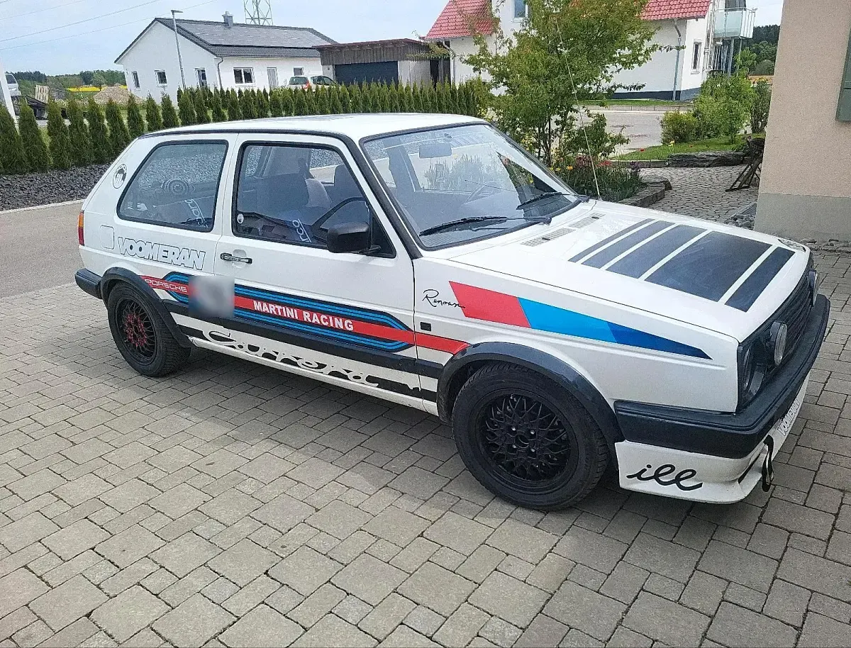 Gebraucht VW Golf II 54 PS (39 kW) 1990 Weiß Kleinwagen