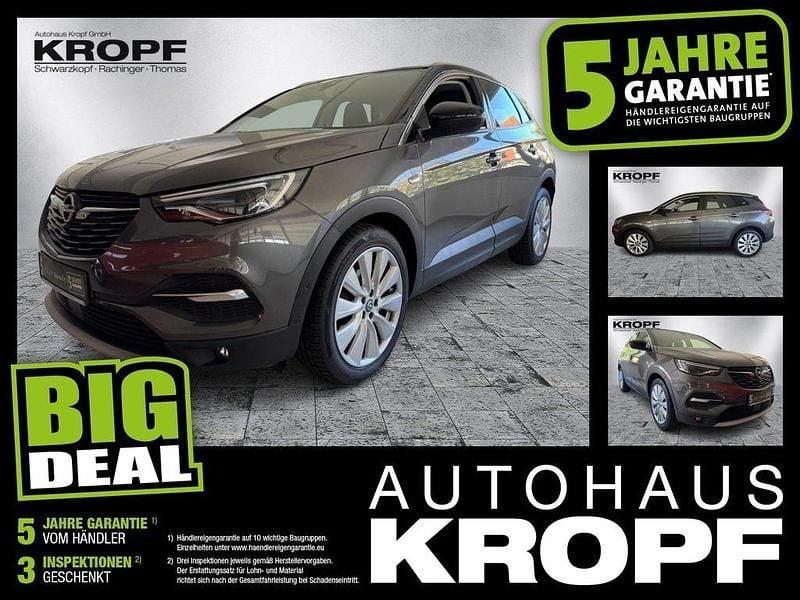Mondstein grau/e:vulkan grau Gebraucht 2020 Opel Grandland X Ultimate SUV | 19.690 € (Fairer Preis) - Bild 1/4