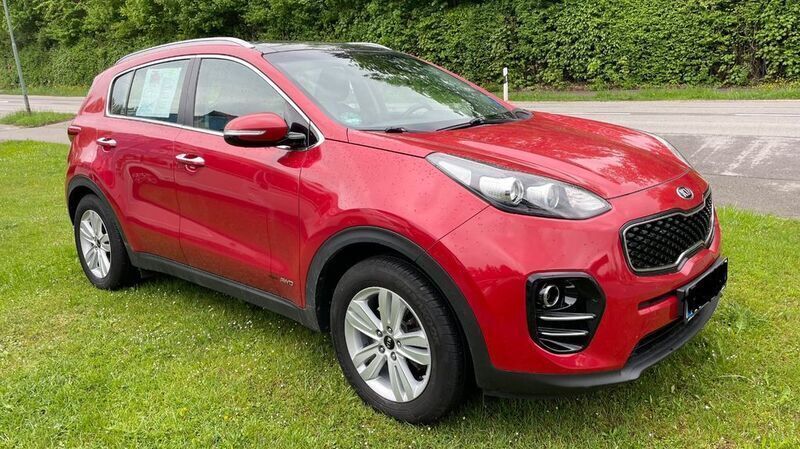 Rot Gebraucht 2017 Kia Sportage Vision SUV | 13.999 € (Guter Preis) - Bild 1/4