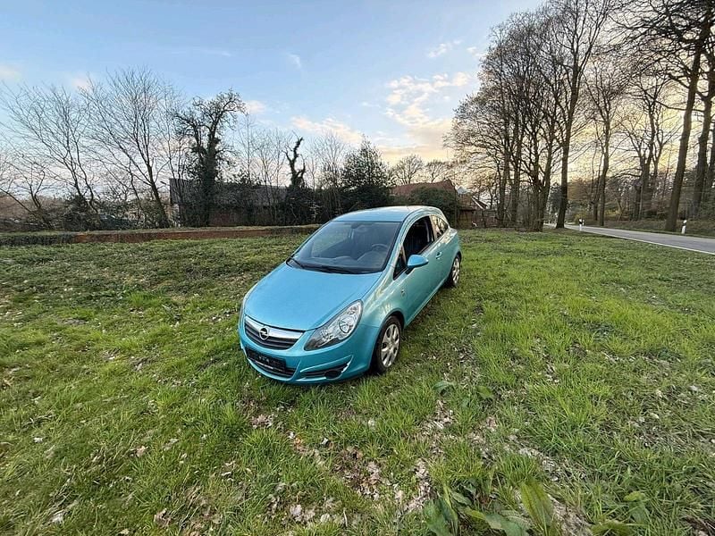 Gebraucht Opel Corsa 70 PS (51 kW) 2010 Blau Kleinwagen