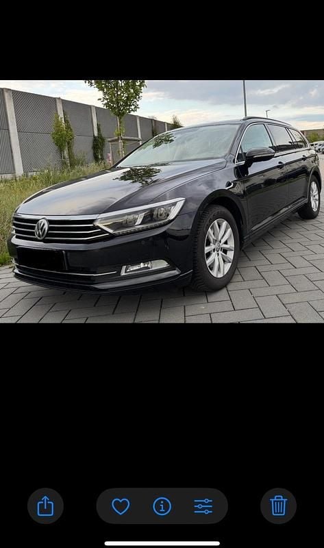 Schwarz Gebraucht 2015 VW Passat Kombi | 8.500 € (Guter Preis) - Bild 1/4