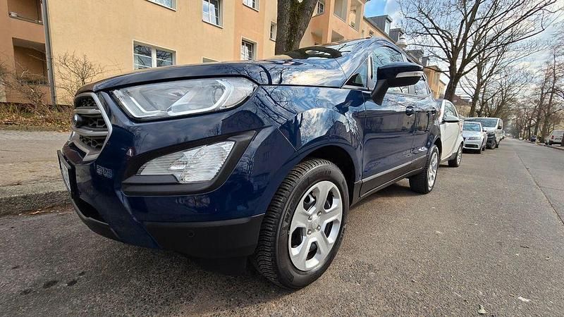 Gebraucht Ford Ecosport Trend 101 PS (74 kW) 2018 Blau SUV